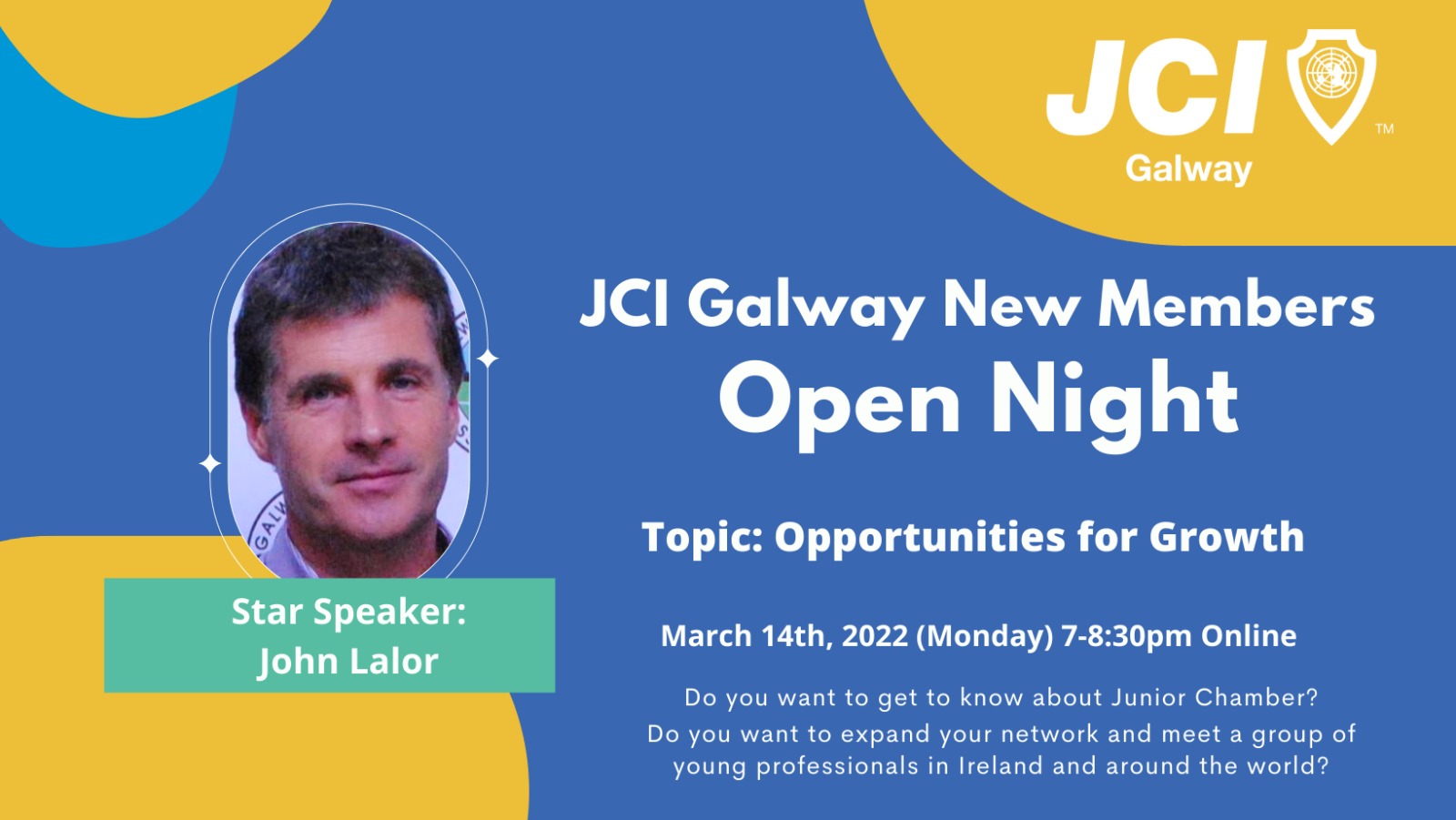 JCI Galway New Members Open Night