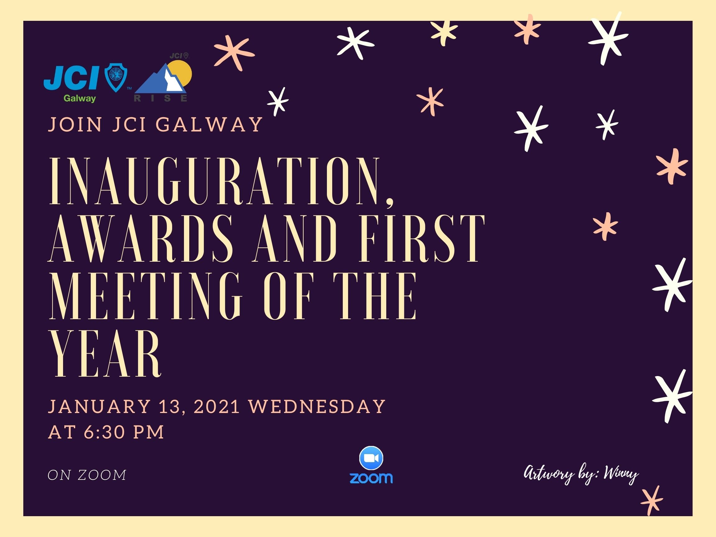 JCI Galway Inauguration, Awards and first meeting of the year